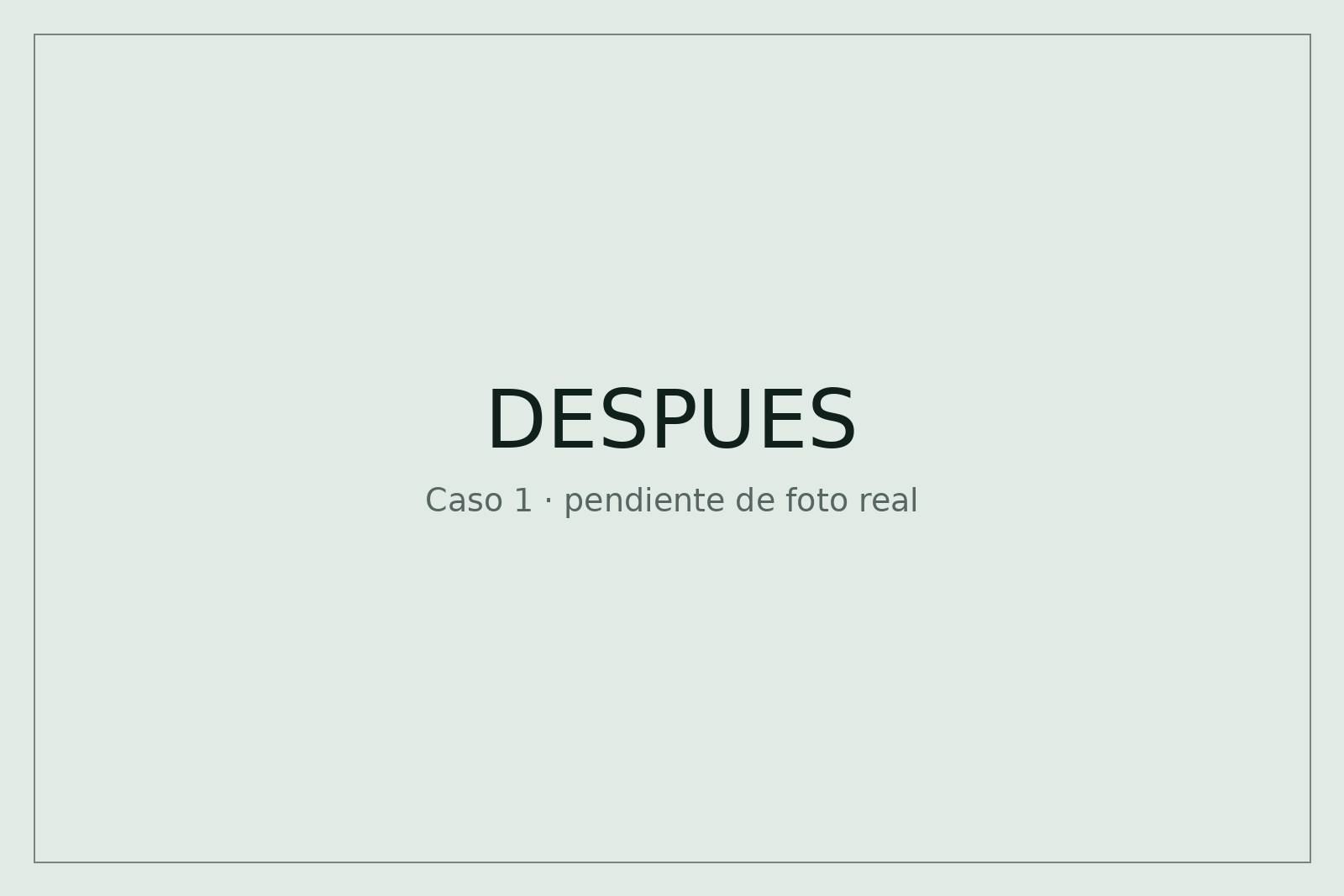 La misma vivienda tras la reforma integral